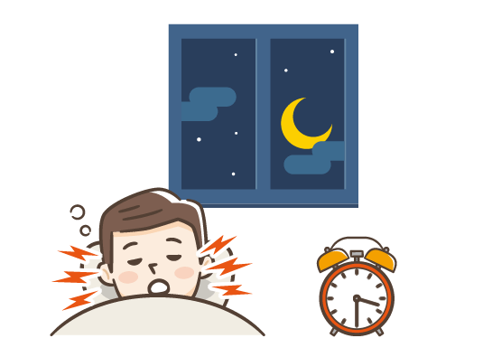 睡眠時無呼吸症候群こんな人は要注意！